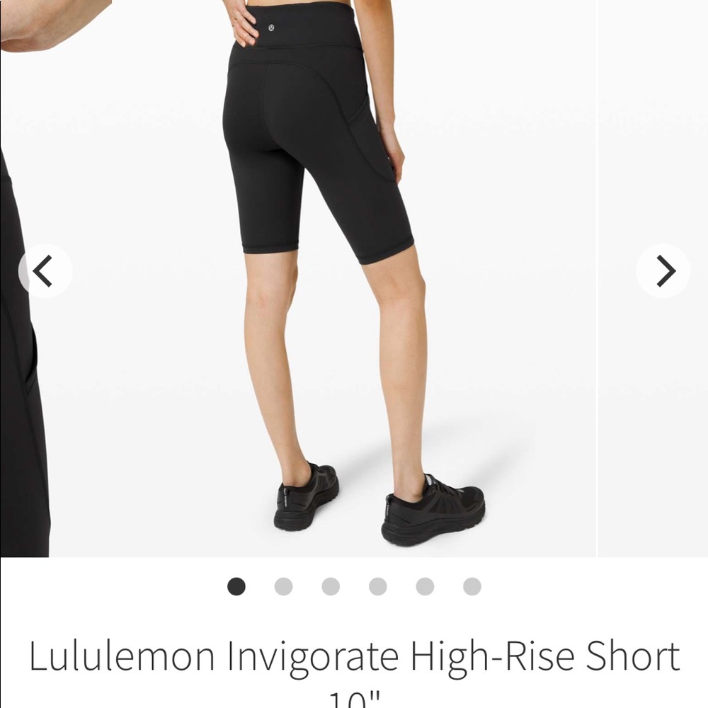 Lululemon Invigorate shorts size 2